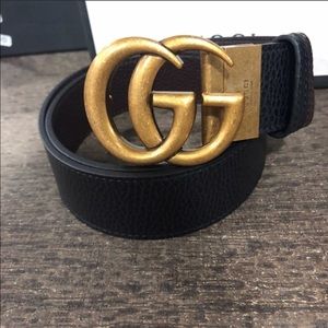NEW reversible authentic Gucci belt size 90: 30/32